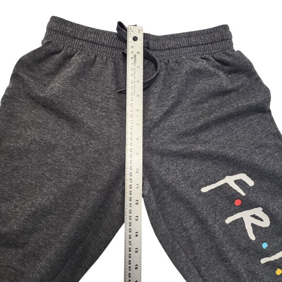 Friends TV Show Sweatpants Size M Dark Gray Mad Engine Unisex Lounge Joggers - Picture 8 of 8